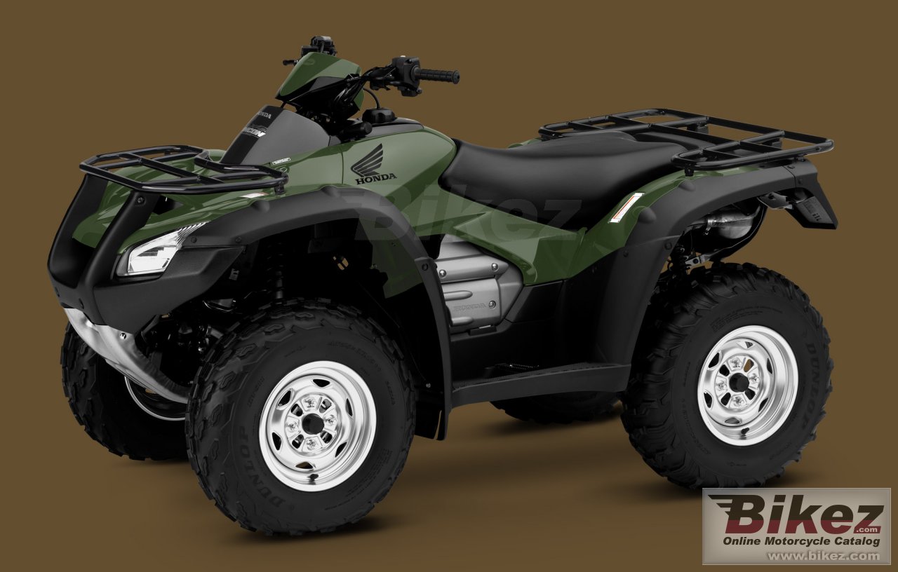 Big Honda fourtrax rincon picture and wallpaper from Bikez.com
